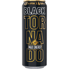 НАПИТОК ЭНЕРГИТИЧЕСКИЙ TORNADO MAX ENERGY BLACK 0,45Л Ж/Б