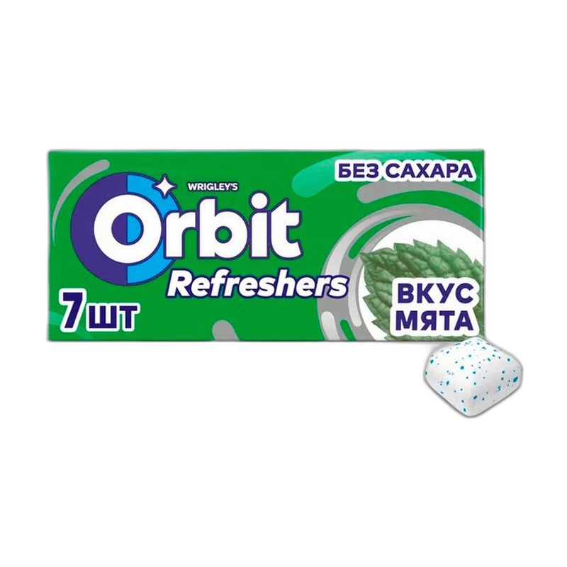 ЖЕВАТЕЛЬНАЯ РЕЗИНКА ORBIT REFRESHERS 16Г