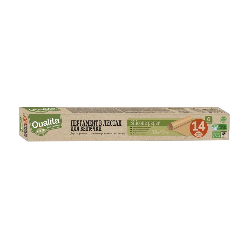 ПЕРГАМЕНТ QUALITA ECO LIFE 6М 14 ЛИСТОВ