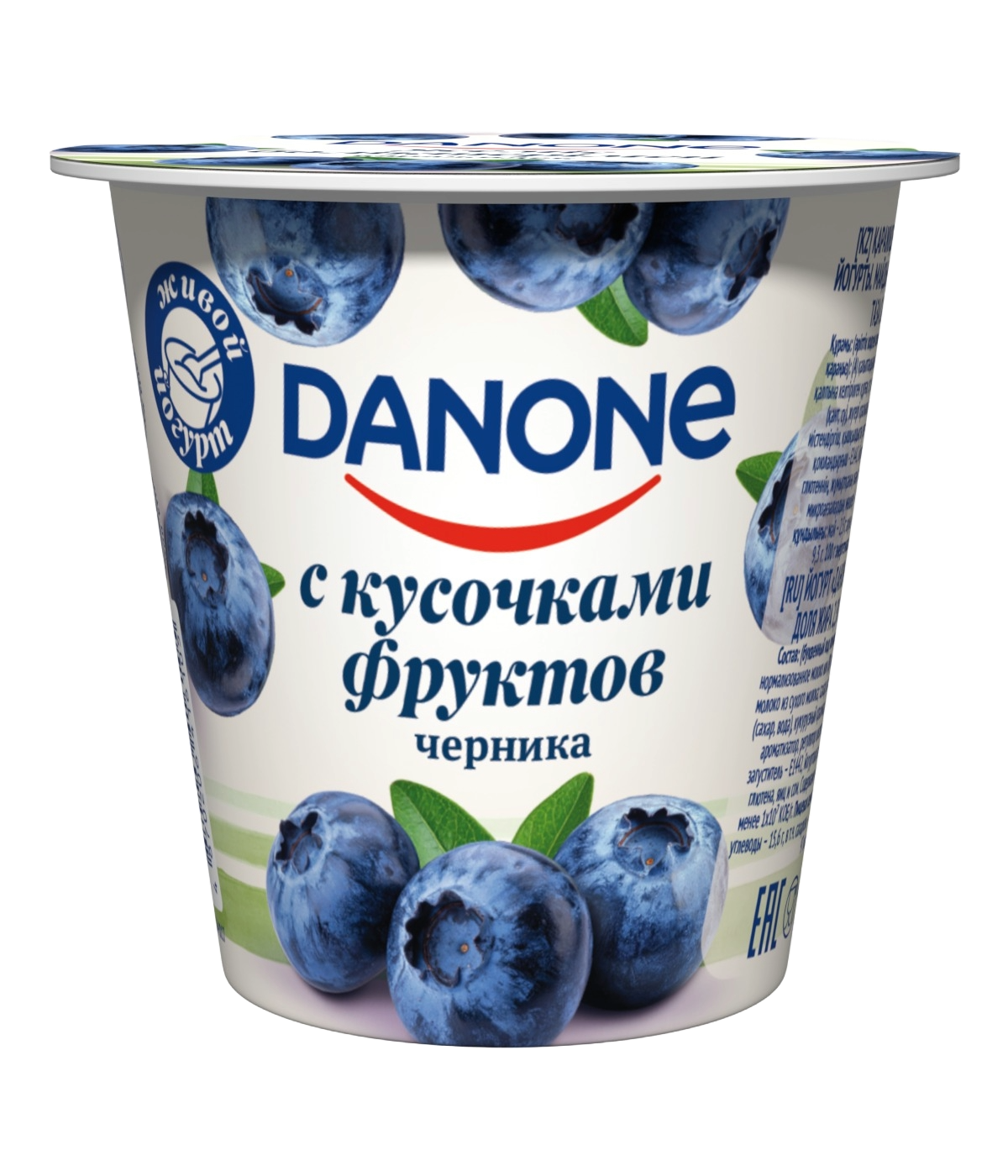 ЙОГУРТ DANONE ЧЕРНИКА 110Г