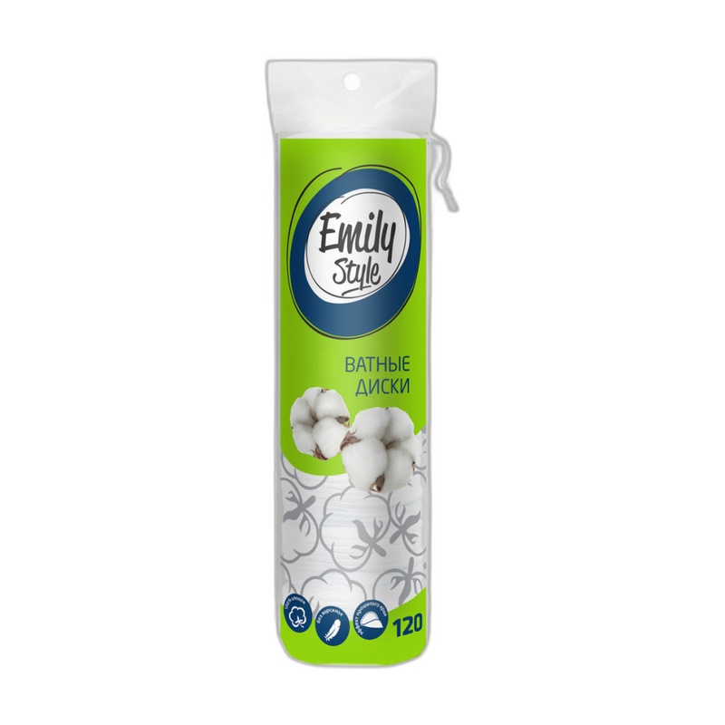 ДИСКИ ВАТНЫЕ EMILY STYLE 120ШТ