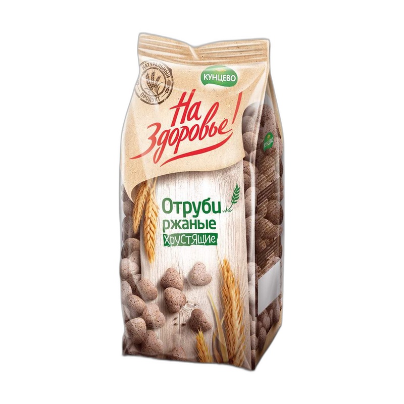 ОТРУБИ РЖАНЫЕ НА ЗДОРОВЬЕ 175Г