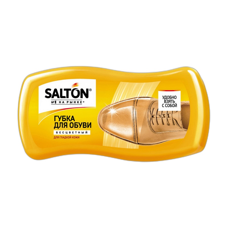 ГУБКА-ВОЛНА SALTON ДЛЯ ОБУВИ ИЗ ГЛАДКОЙ КОЖИ МИНИ