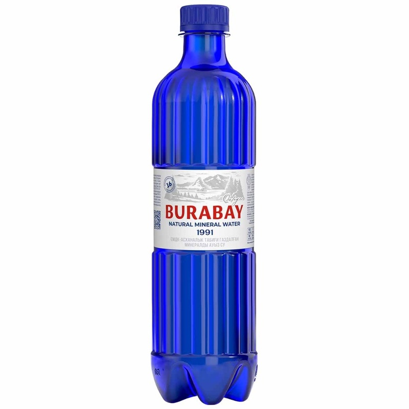 ВОДА ГАЗИРОВАННАЯ AQUA BURABAY 0,5Л ПЭТ