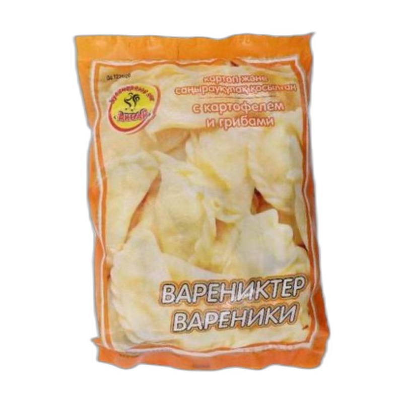 ВАРЕНИКИ АКНАР С КАРТОФЕЛЕМ И ГРИБАМИ 450Г П/П