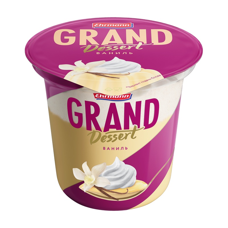 ПУДИНГ GRAND DESSERT ВАНИЛЬ 4,9% 200Г