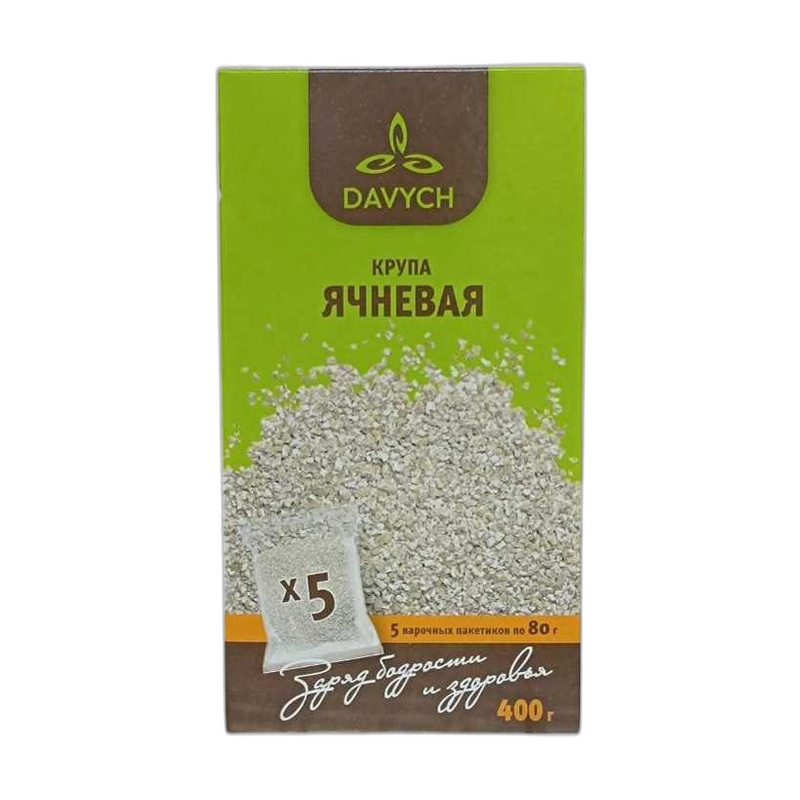 ЯЧНЕВАЯ КРУПА DAVYCH 400Г ВАР/ПАК