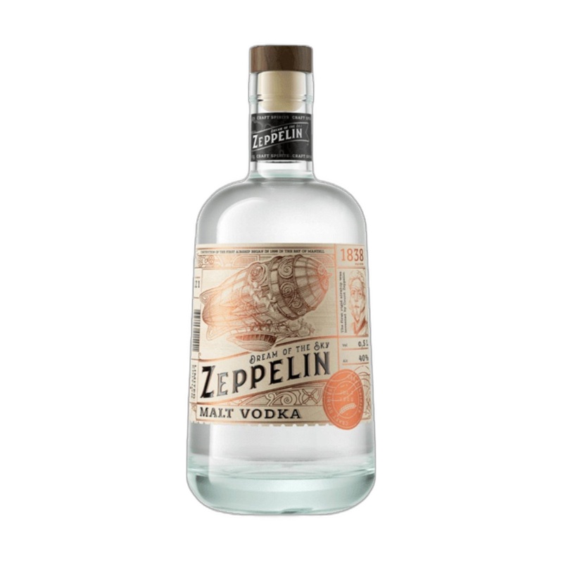 ВОДКА ZEPPELIN MALT 40% 0,5Л
