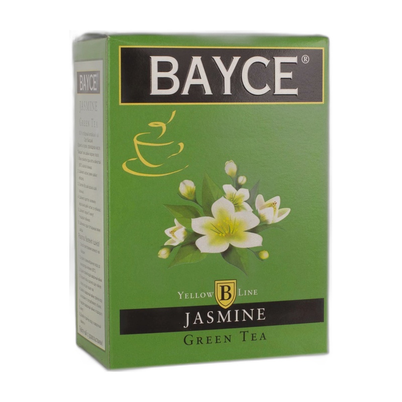 ЧАЙ ЗЕЛЕНЫЙ BAYCE ЖАСМИН ЛИСТОВОЙ 100Г