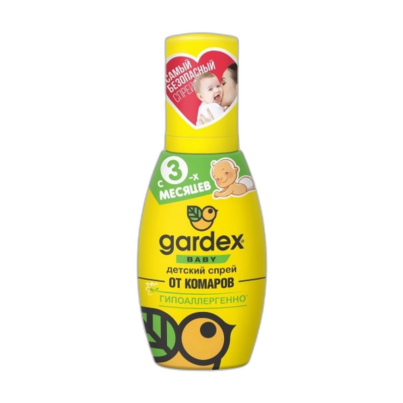 СПРЕЙ GARDEX BABY ОТ КОМАРОВ 75МЛ