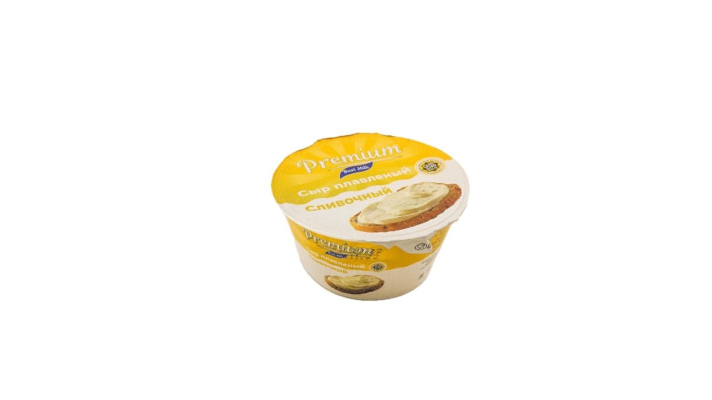 СЫР ПЛАВЛЕНЫЙ BEST MILK СЛИВОЧНЫЙ 28,8% 130Г
