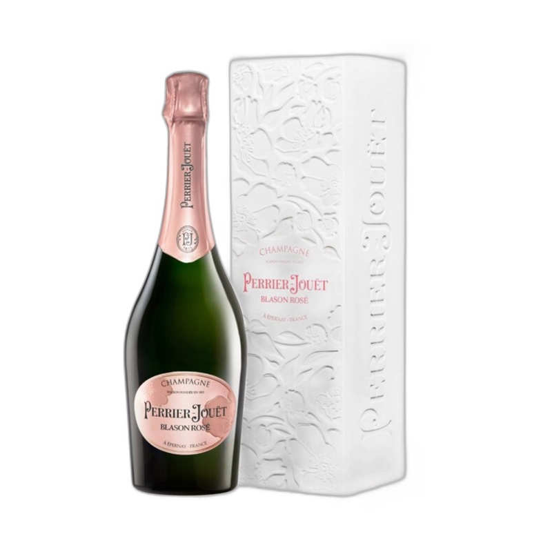 ШАМПАНСКОЕ PERRIER JOUET BLASON BOX РОЗОВОЕ СУХОЕ 12,5% 0,75Л ФРАНЦИЯ