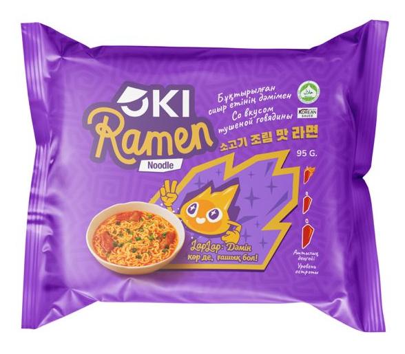 ЛАПША OKI ТУШЕНАЯ ГОВЯДИНА 106Г