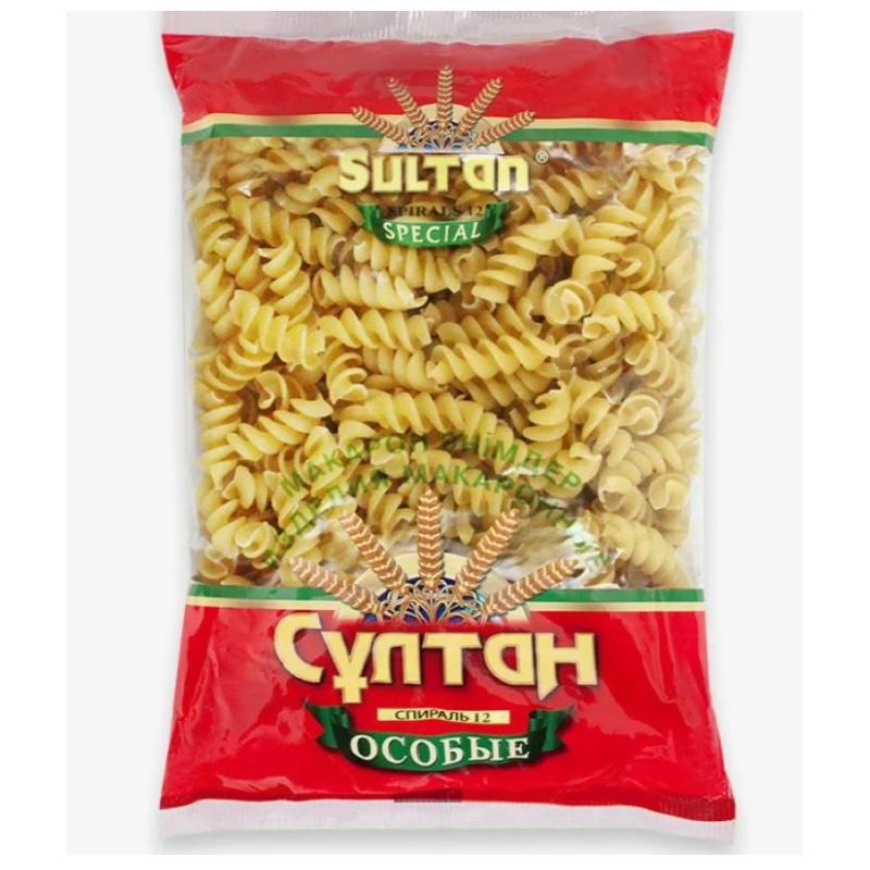 МАКАРОНЫ СУЛТАН СПИРАЛЬ №12 400Г