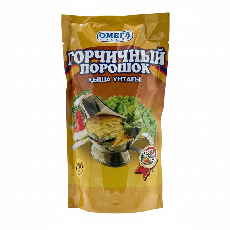 ГОРЧИЧНЫЙ ПОРОШОК ОМЕГА 200Г