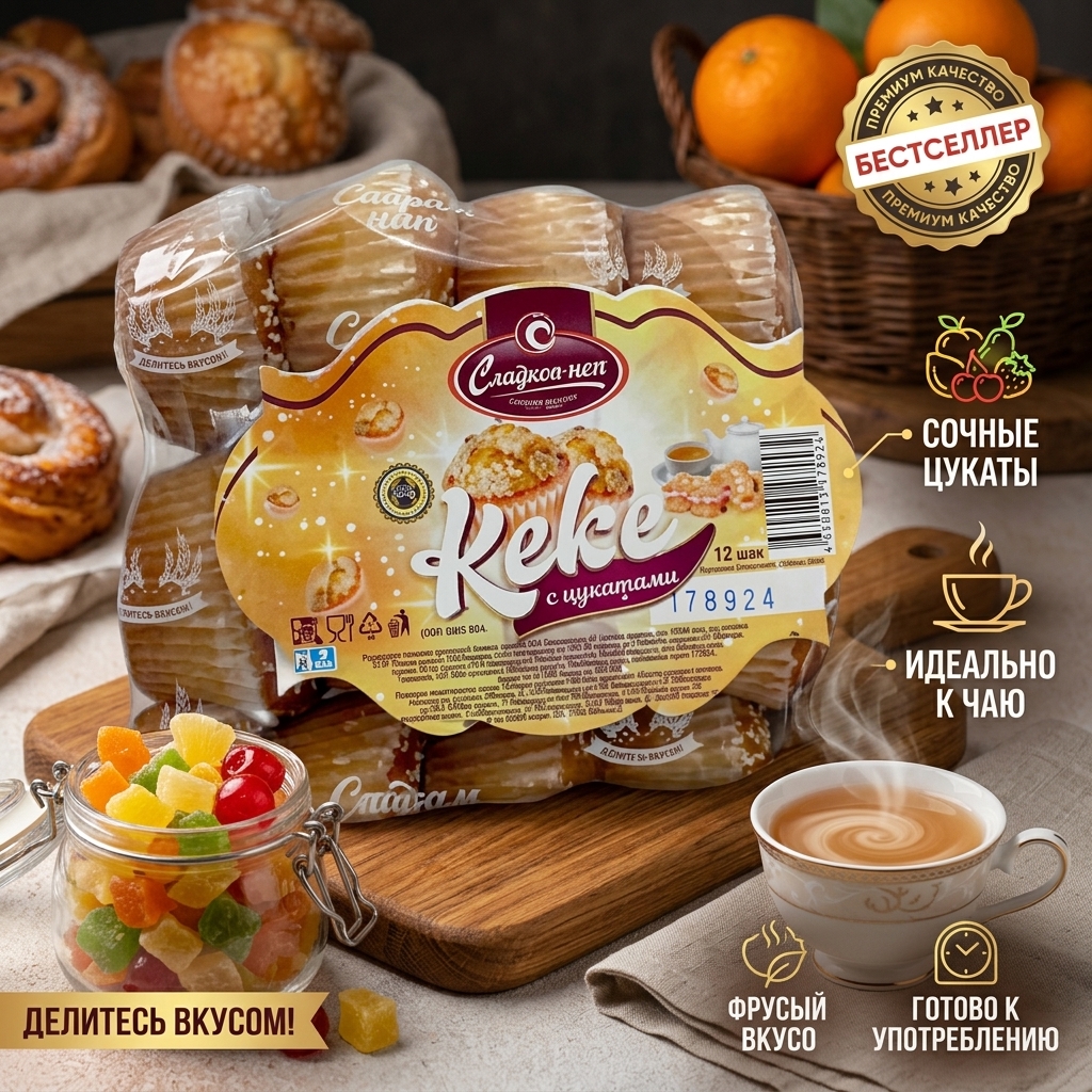 ПЕЧЕНЬЕ КОСИЧКА КЛАССИЧЕСКИЙ ВКУС КУНЖУТОМ 400ГР