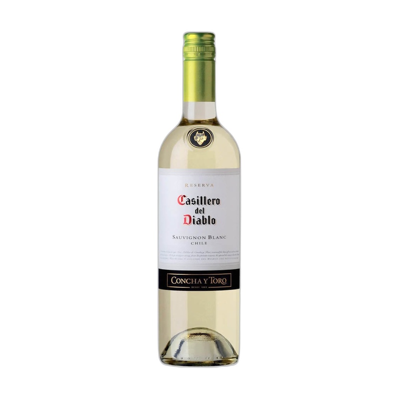 ВИНО CASILLERO DEL DIABLO SAUVIGNON BLANC БЕЛОЕ СУХОЕ 13,5% 0,75Л ЧИЛИ