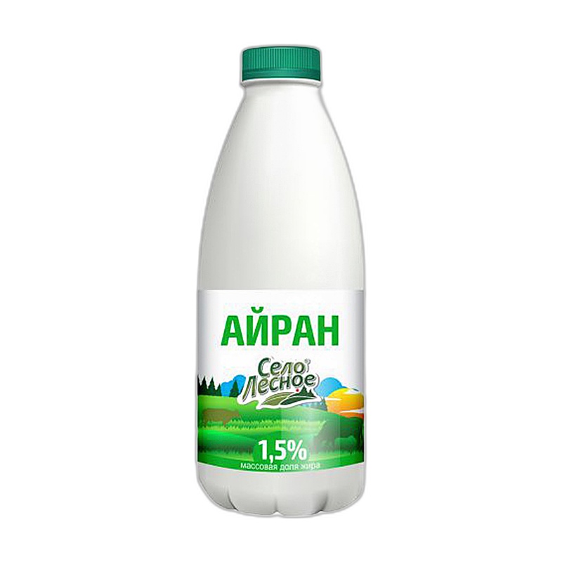АЙРАН ТУРЕЦКИЙ СЕЛО ЛЕСНОЕ 1,5% 930Г П/Б