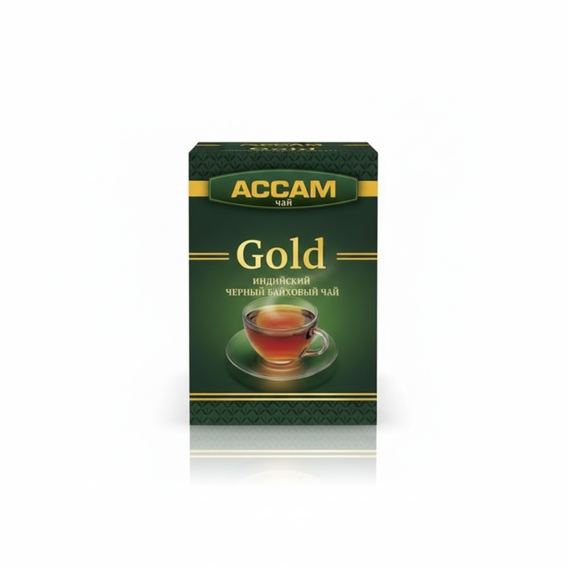 ЧАЙ ЧЕРНЫЙ АССАМ GOLD 25 ПАКЕТИКОВ