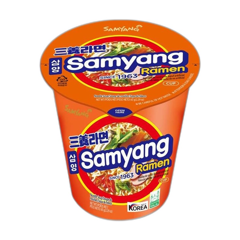 ЛАПША SAMYANG CUP RAMEN 65Г СТАКАН