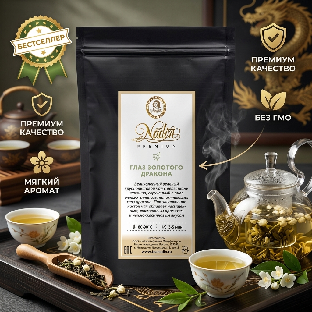 ЧАЙ ГЛАЗ ДРАКОНА 100Г