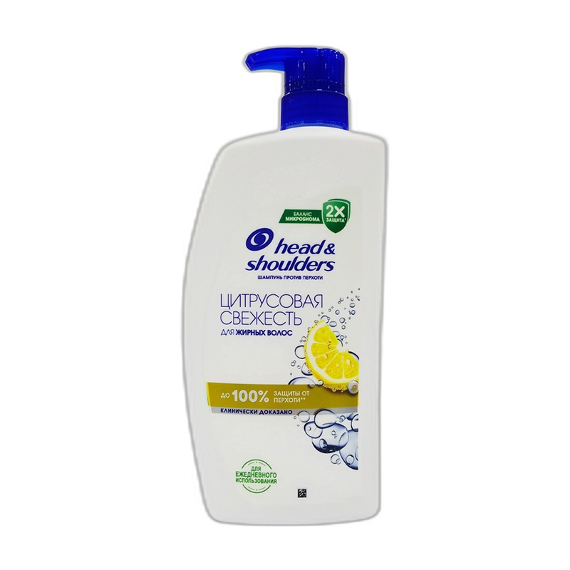 ШАМПУНЬ HEAD&SHOULDERS ПРОТИВ ПЕРХОТИ ЦИТРУСОВАЯ СВЕЖЕСТЬ 1000МЛ