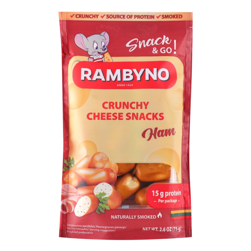СЫР RAMBYNO ПЛАВЛЕННЫЙ КОПЧЕНЫЙ 45% 75Г