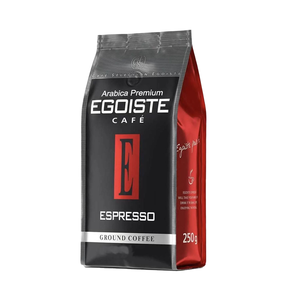 КОФЕ МОЛОТЫЙ EGOISTE ESPRESSO 250Г