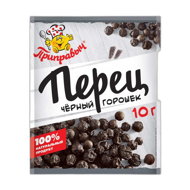 ПЕРЕЦ ЧЕРНЫЙ ПРИПРАВЫЧ ГОРОШЕК 10Г