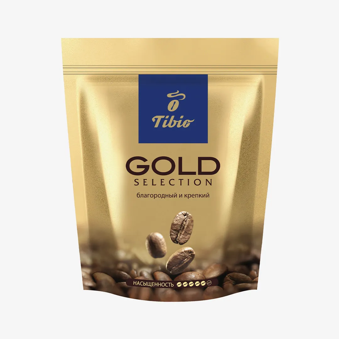 КОФЕ РАСТВОРИМЫЙ TIBIO GOLD SELECTION 75Г Д/П