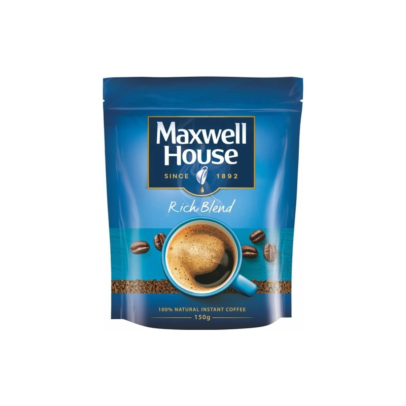 КОФЕ РАСТВОРИМЫЙ MAXWELL HOUSE 150Г Д/П
