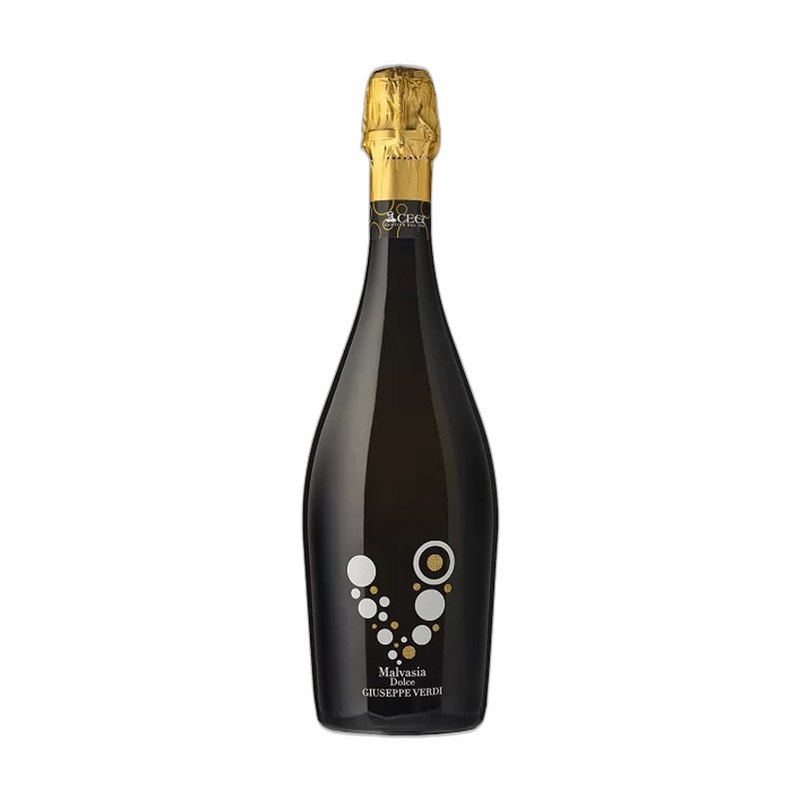 ВИНО ИГРИСТОЕ GLUSEPPE VERDI MALVASIA БЕЛОЕ СЛАДКОЕ 8,5% 0,75Л ИТАЛИЯ