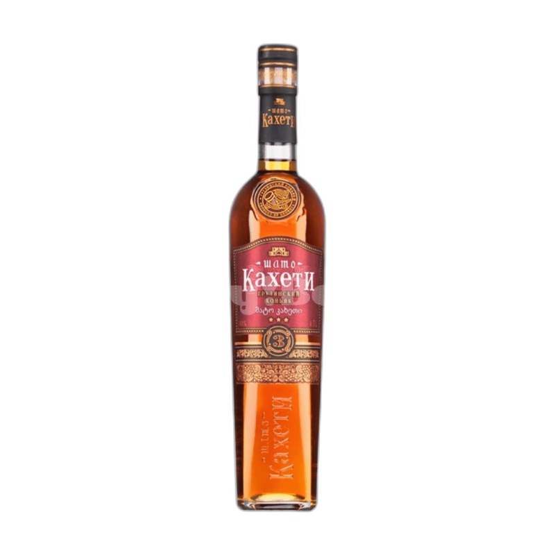 КОНЬЯК ШАТО КАХЕТИ 3 YO 40% 0,5Л