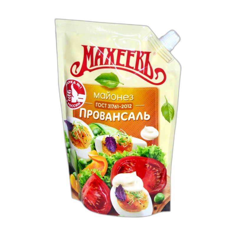 МАЙОНЕЗ МАХЕЕВЪ ПРОВАНСАЛЬ 50,5 % 770Г Д/П
