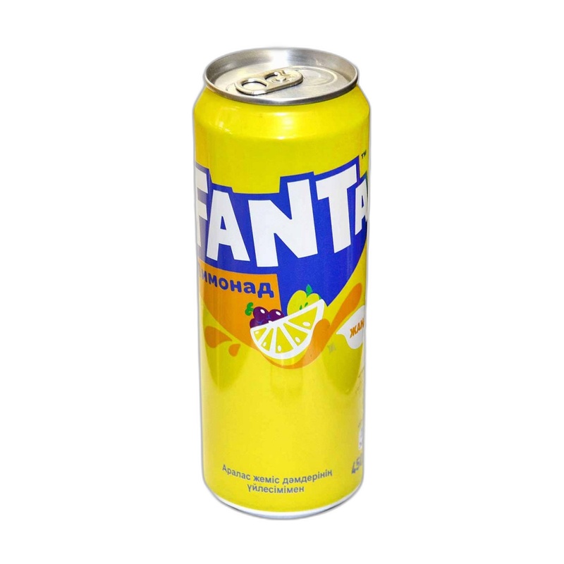 НАПИТОК ГАЗИРОВАННЫЙ FANTA ЛИМОНАД 0,45Л Ж/Б