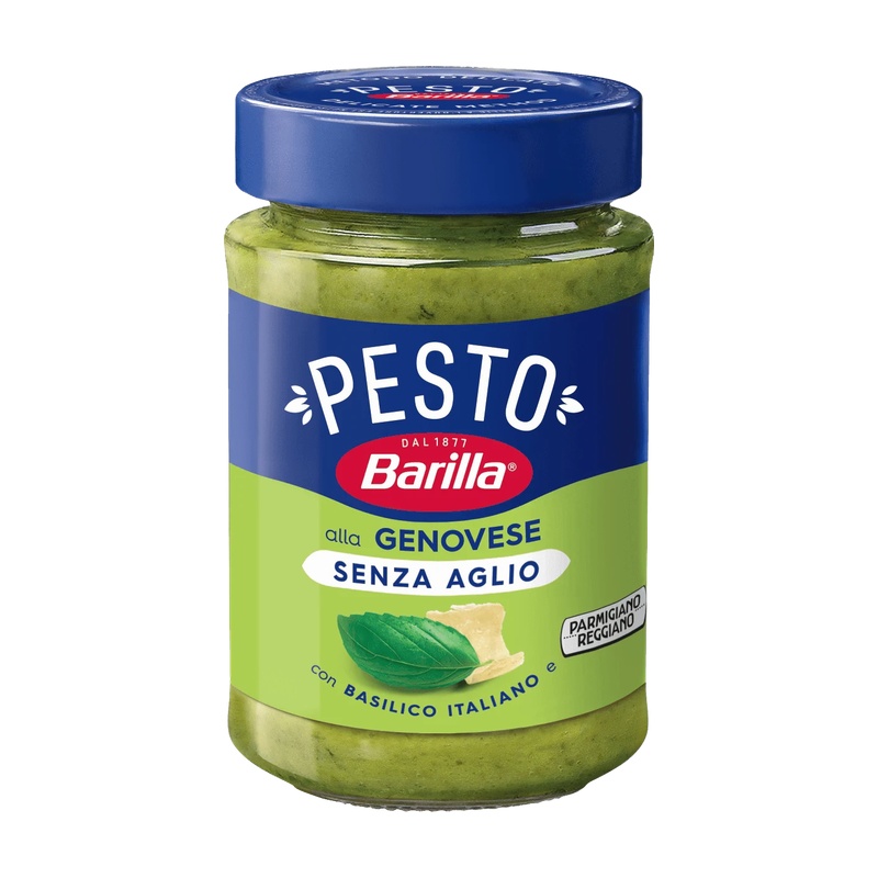 СОУС BARILLA ПЕСТО ДЖЕНОВЕЗЕ БЕЗ ЧЕСНОКА 190Г СТ/Б