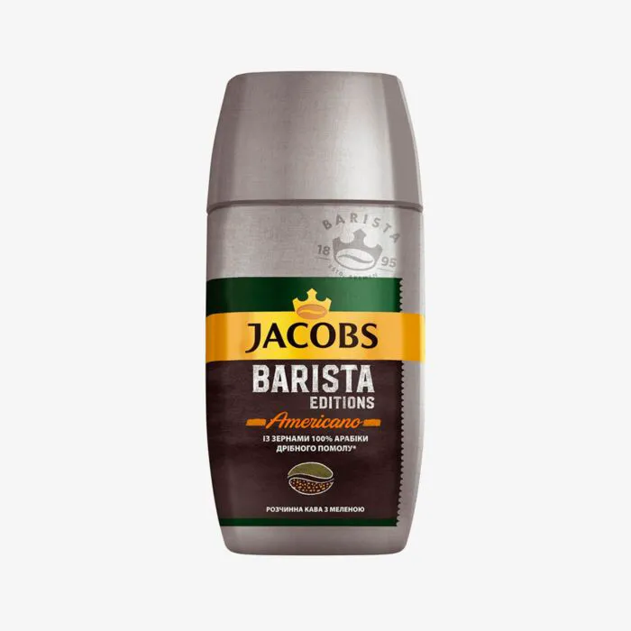 КОФЕ РАСТВОРИМЫЙ JACOBS BARISTA EDITIONS 90Г СТ/Б