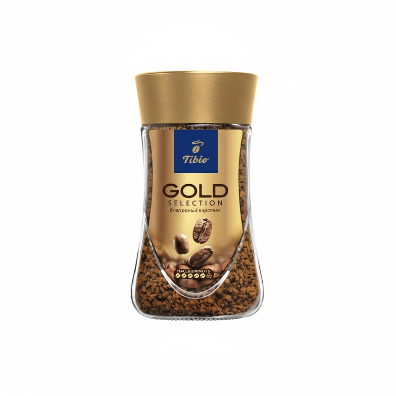 КОФЕ РАСТВОРИМЫЙ TIBIO GOLD SELECTION 47,5Г СТ/Б