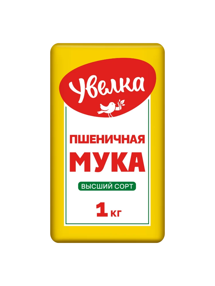 МУКА ПШЕНИЧНАЯ УВЕЛКА В/С 1КГ