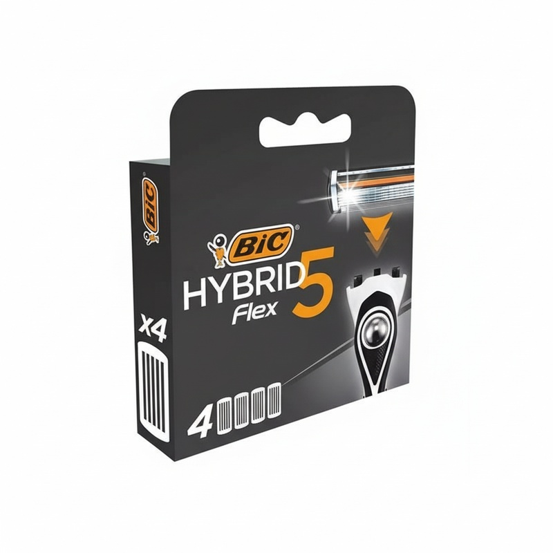 КАРТРИДЖИ ДЛЯ БРИТЬЯ BIC FLEX 5 HYBRID 4ШТ