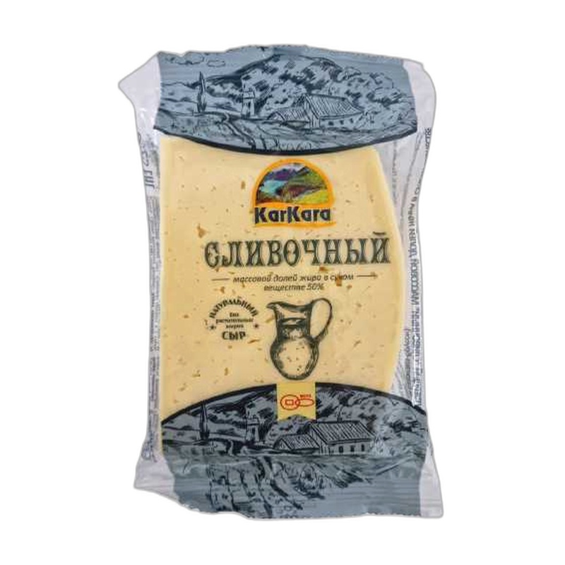 СЫР KARKARA СЛИВОЧНЫЙ МДЖ 50% 200Г