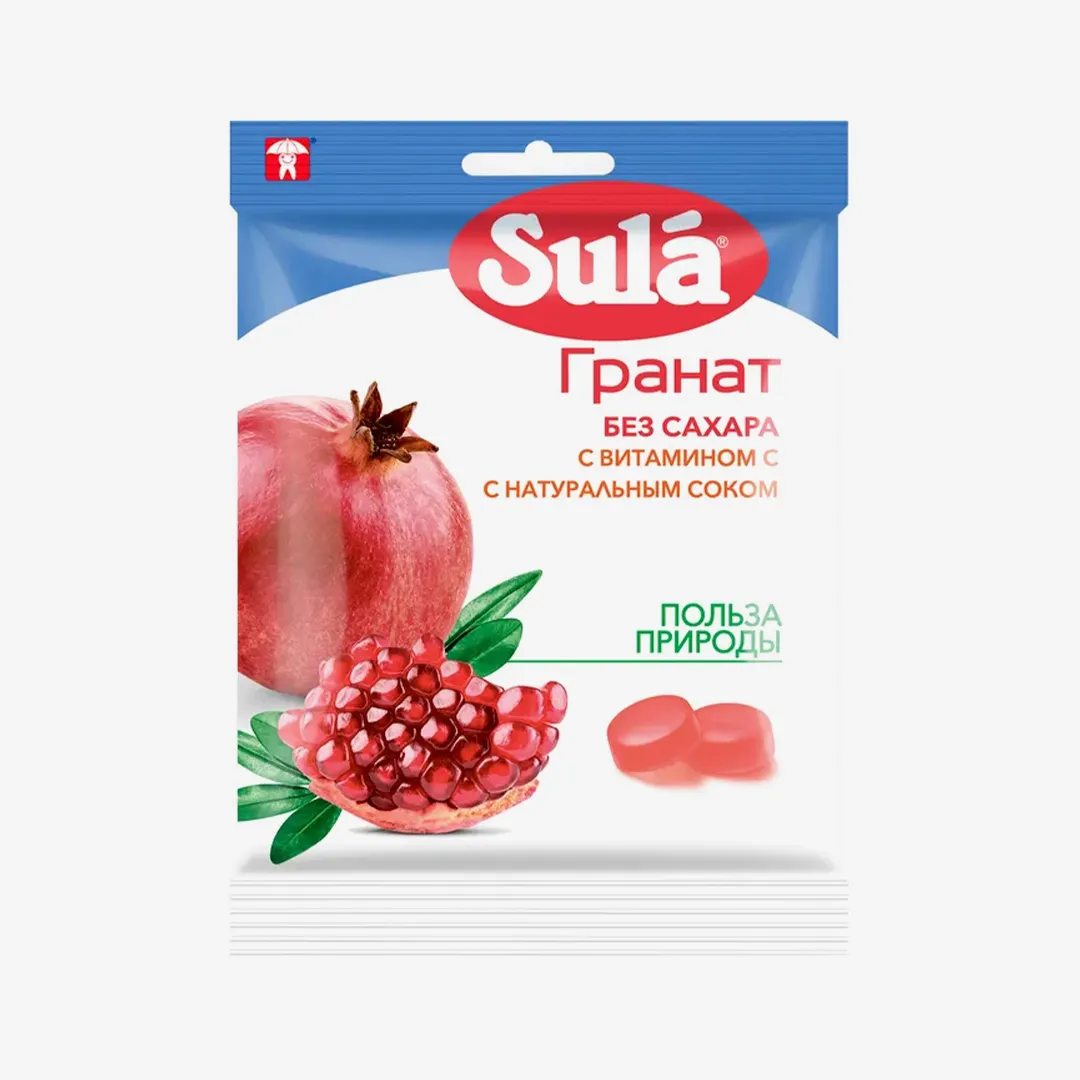 ЛЕДЕНЦЫ SULA ГРАНАТ 60Г