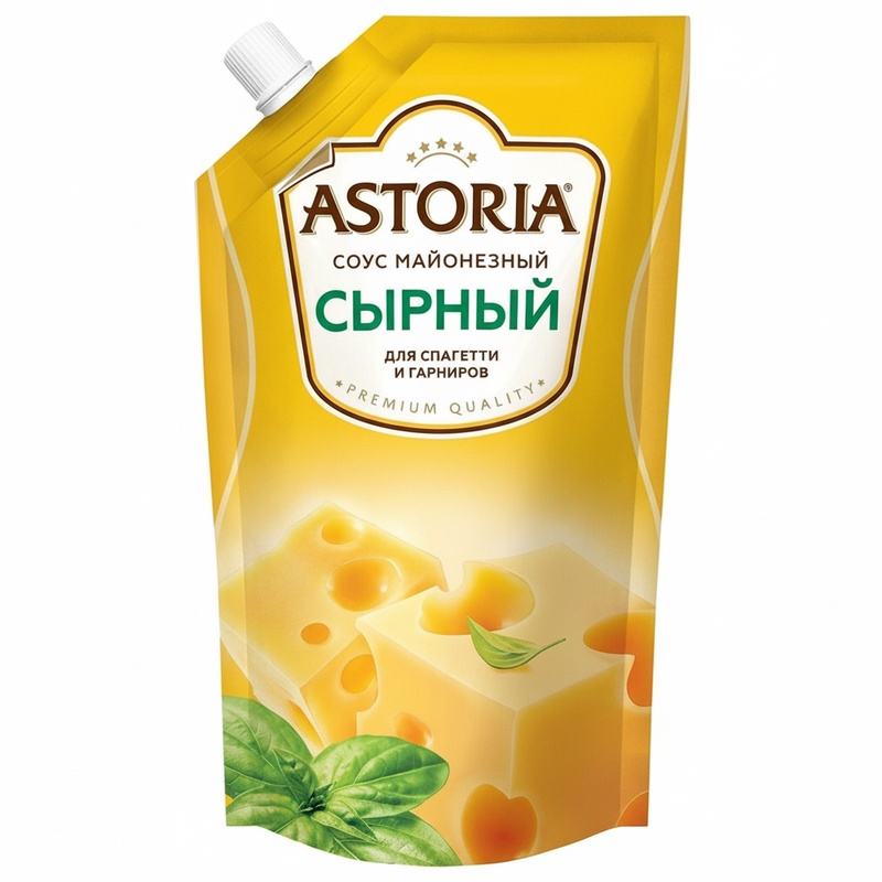 СОУС ASTORIA СЫРНЫЙ 42% 384Г Д/П