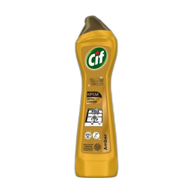 КРЕМ ЧИСТЯЩИЙ CIF СИЯНИЕ ЗОЛОТА 500МЛ
