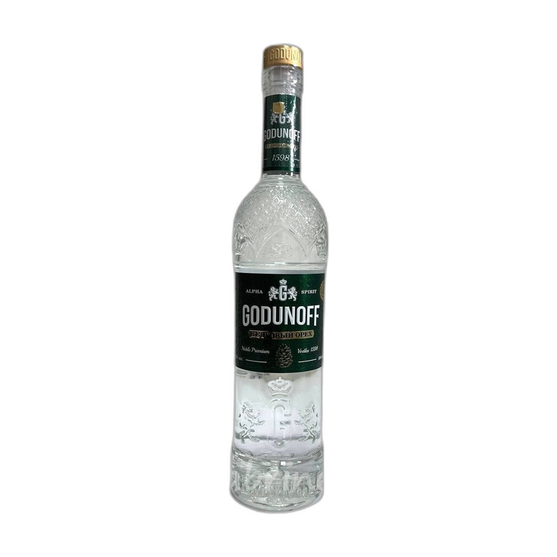 ВОДКА GODUNOFF КЕДРОВЫЙ ОРЕХ 38% 0,5Л