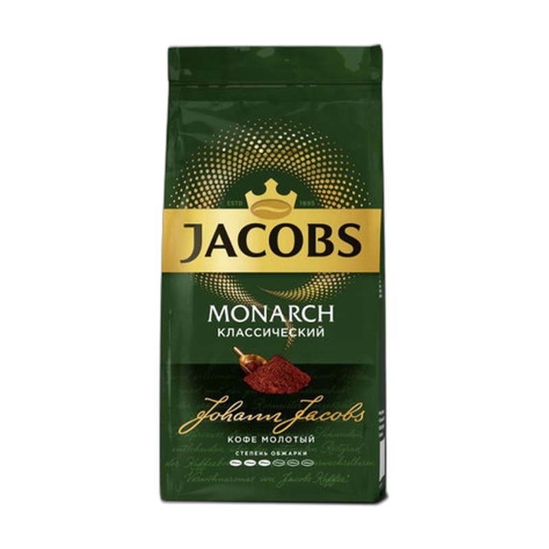 КОФЕ МОЛОТЫЙ JACOBS MONARCH CLASSIC 230Г