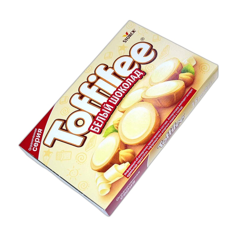 КОНФЕТЫ TOFFIFEE БЕЛЫЙ ШОКОЛАД 125Г