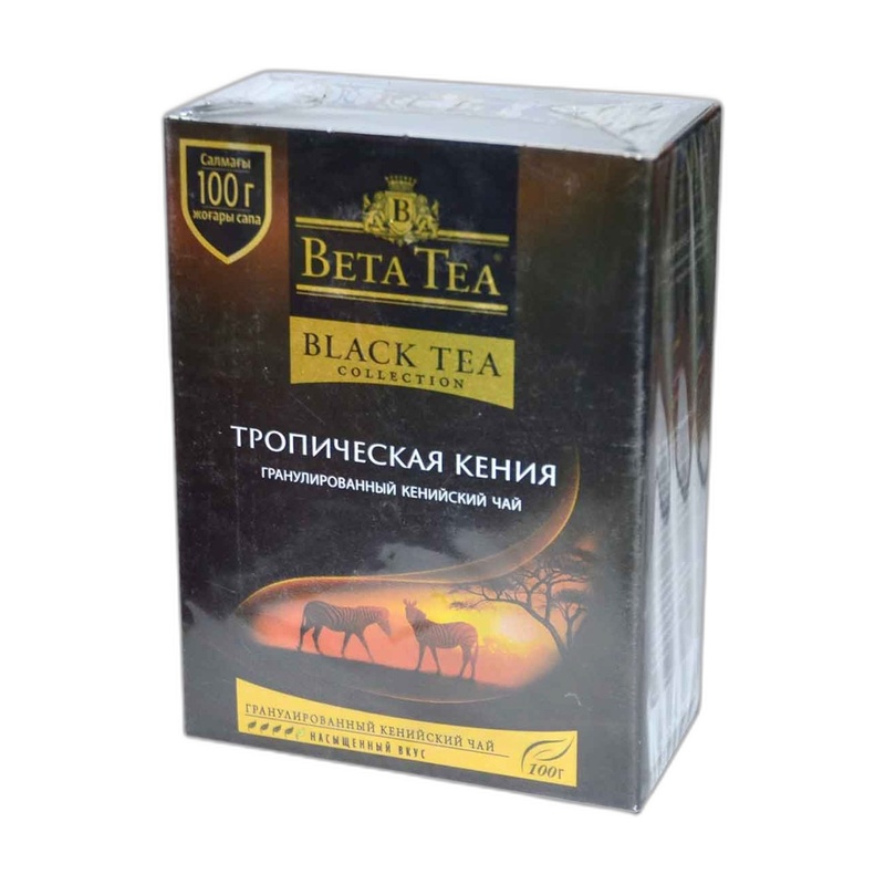 ЧАЙ ЧЕРНЫЙ BETA TROPICAL KENYA ГРАНУЛИРОВАННЫЙ 100Г
