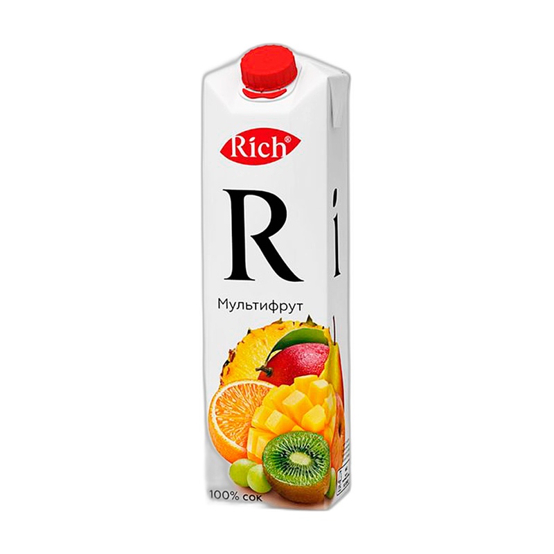 СОК RICH МУЛЬТИФРУКТ 1Л Т/П