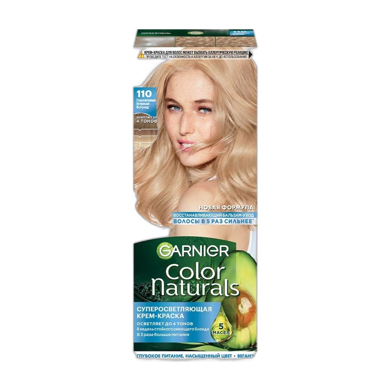 КРАСКА ДЛЯ ВОЛОС COLOR NATURALS 110 СУПЕР СВ.БЛОНД